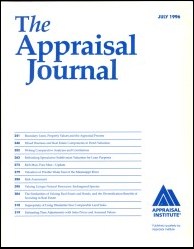 The Appraisal Journal, July 1996